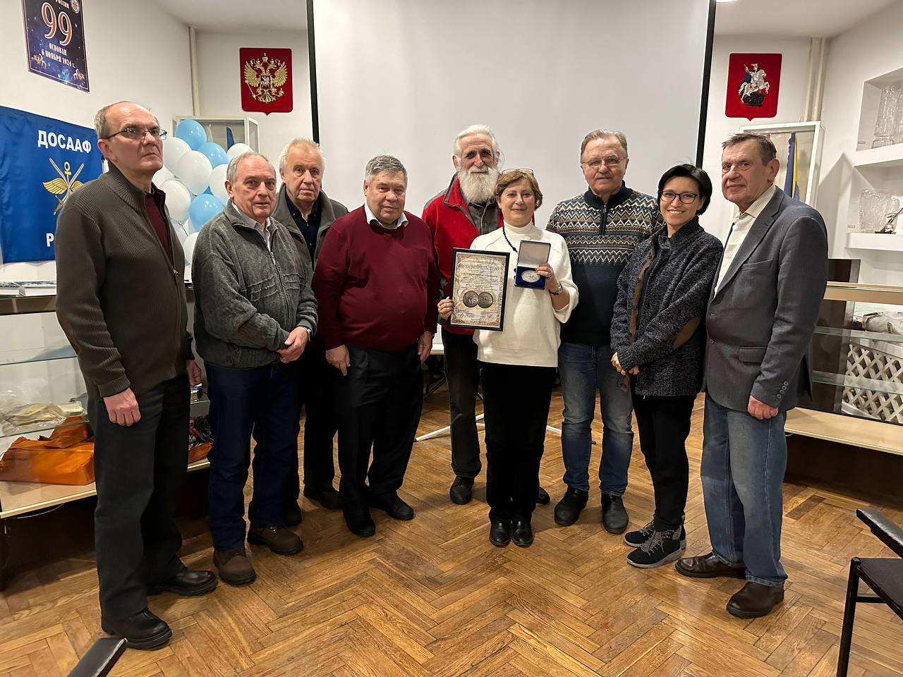 ЦДАиК награжден Памятной медалью «МИР ОТ ПОЛЮСА ДО ПОЛЮСА»