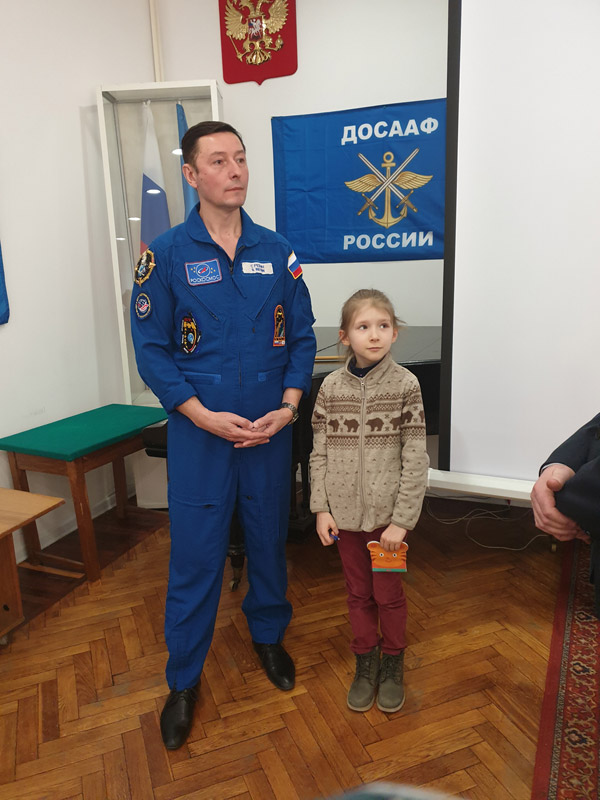 ​ЦДАиК ДОСААФ России начал череду  мероприятий, посвященных празднованию Дня Космонавтики