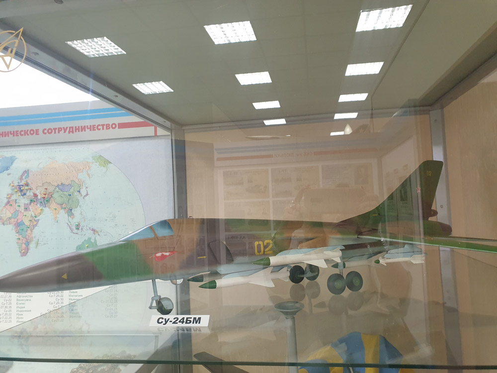 Группа сотрудников нашего музея посетила прославленное ОКБ Сухого