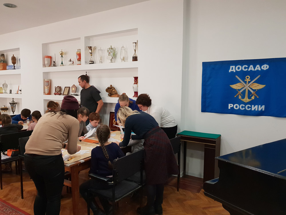 В ЦДАиК состоялся мастер-класс по авиамоделированию