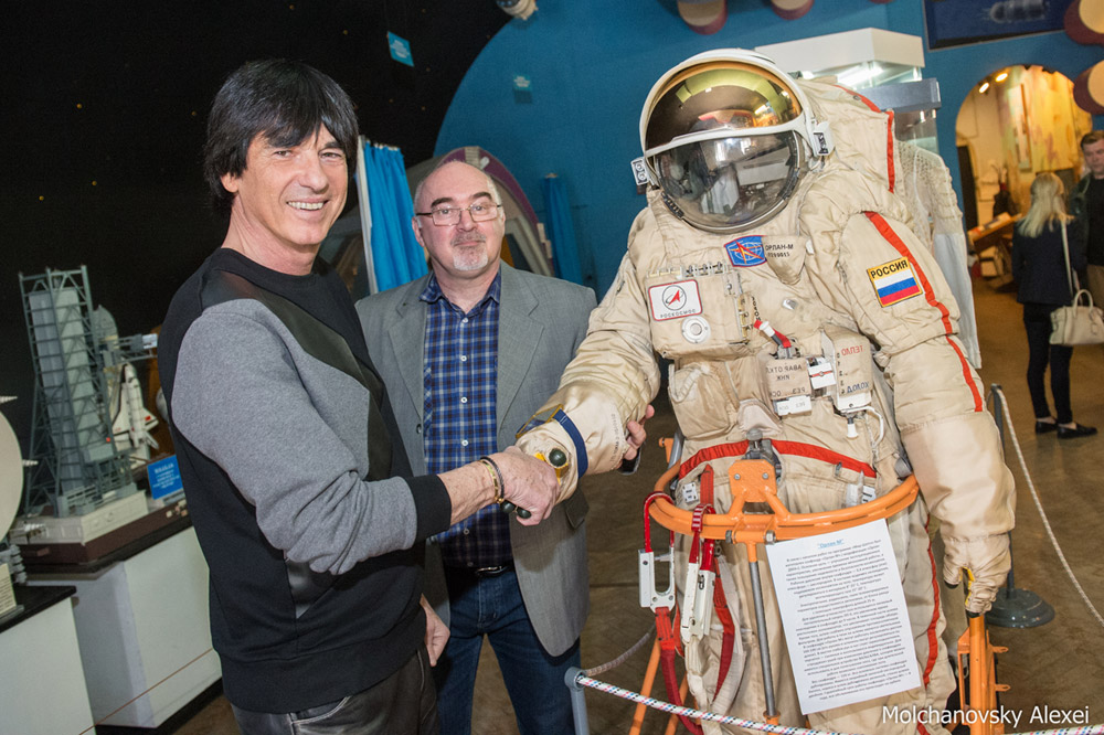 ЦДАиК ДОСААФ РФ посетил Дидье Маруани (группа SPACE)