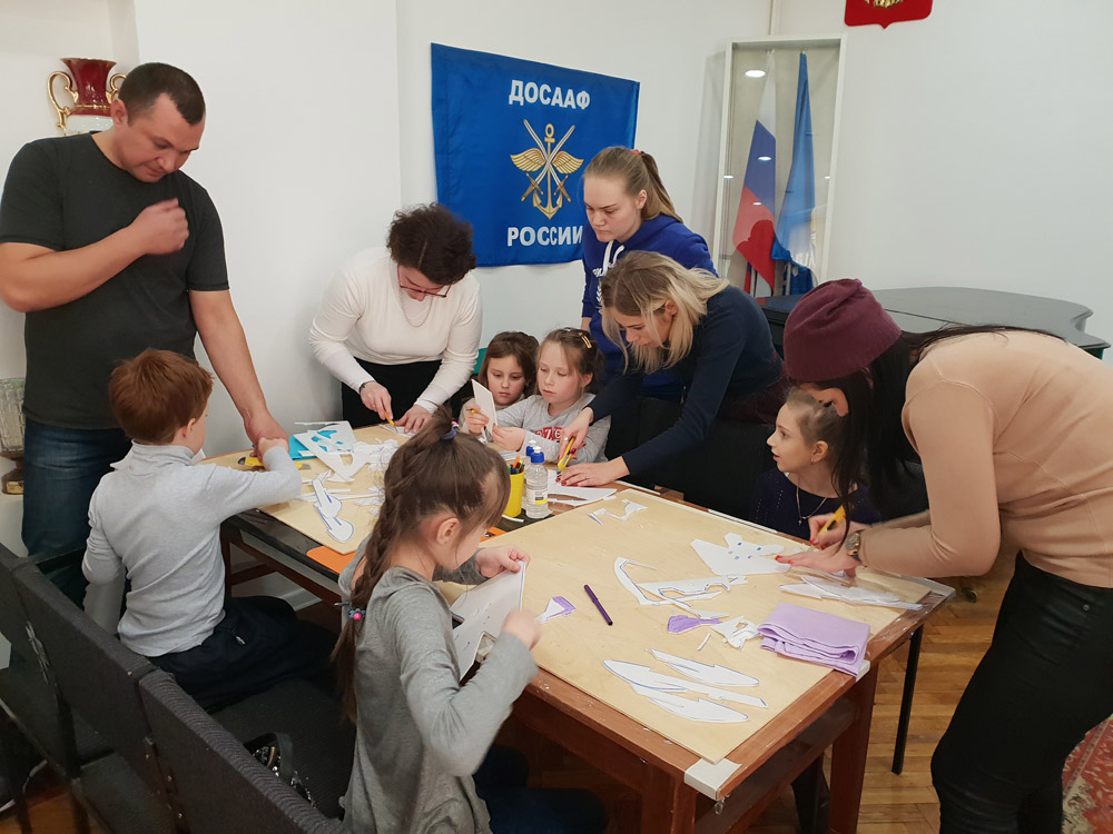 В ЦДАиК состоялся мастер-класс по авиамоделированию