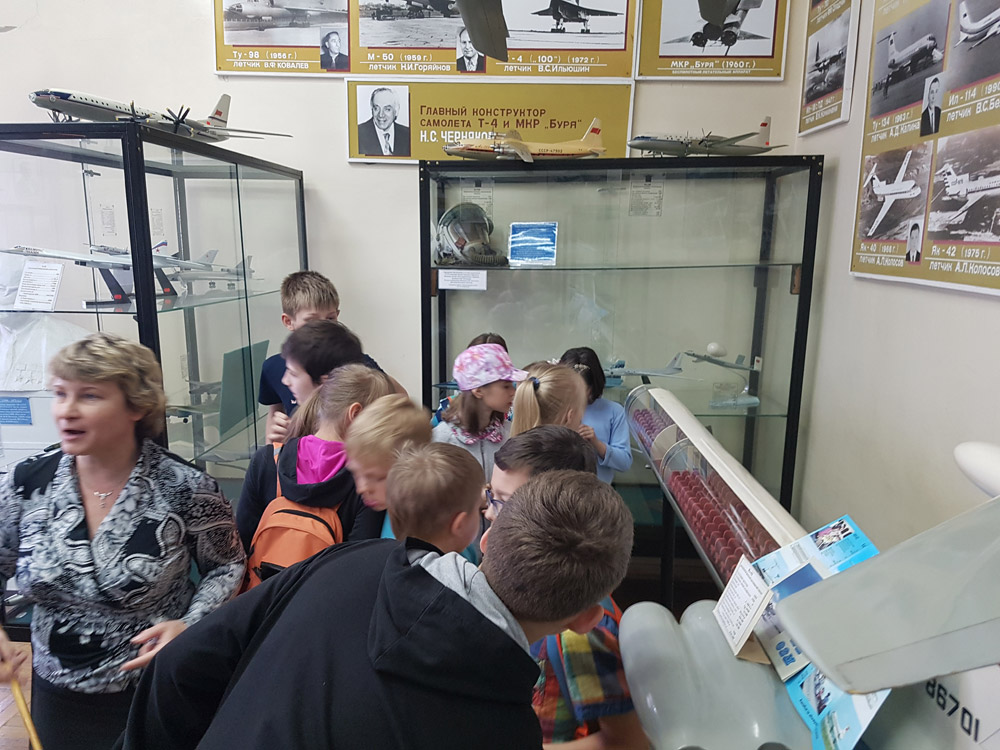 В дни школьных каникул интерес к нашему музею не утихает