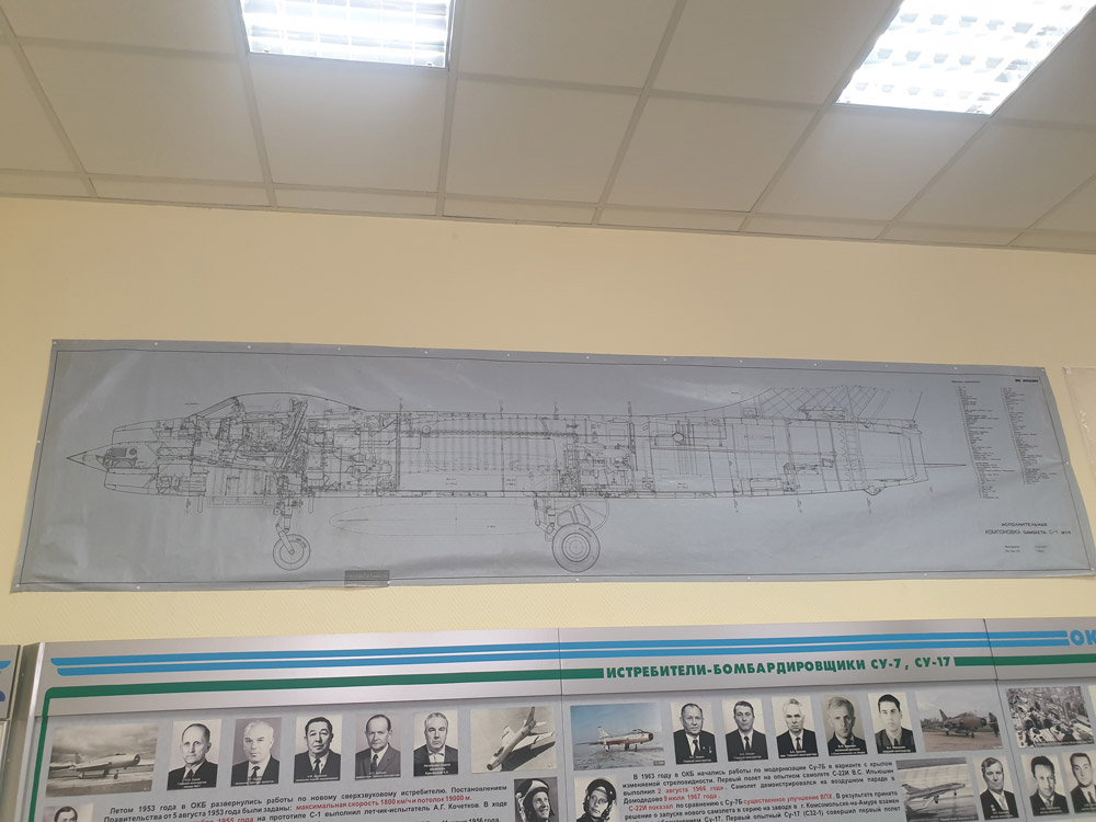 Группа сотрудников нашего музея посетила прославленное ОКБ Сухого