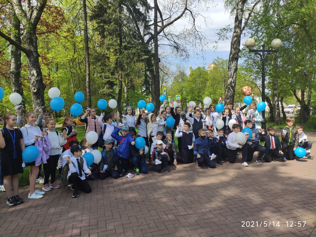 14 мая 2021 года в ЦДАиК ДОСААФ России прошла акция «Бессмертная эскадрилья»