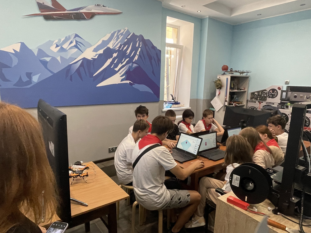 13 августа в ЦДАиК ДОСААФ России приехали ребята из Донецкой Народной Республики