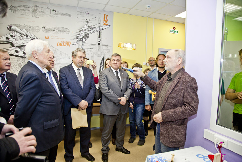 Открытие нового эпицентра молодежного инновационного творчества на базе ЦДАиК ДОСААФ России