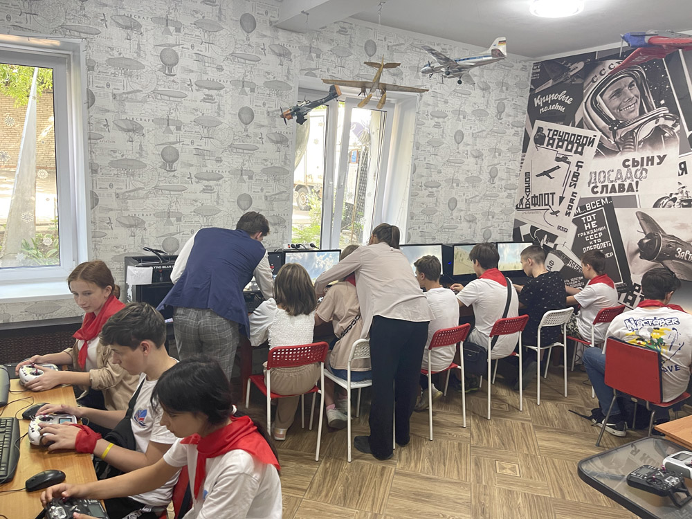 13 августа в ЦДАиК ДОСААФ России приехали ребята из Донецкой Народной Республики